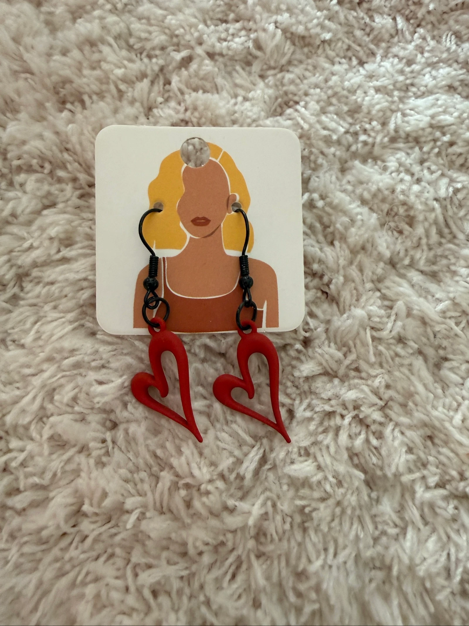 Heart earrings – photo 7